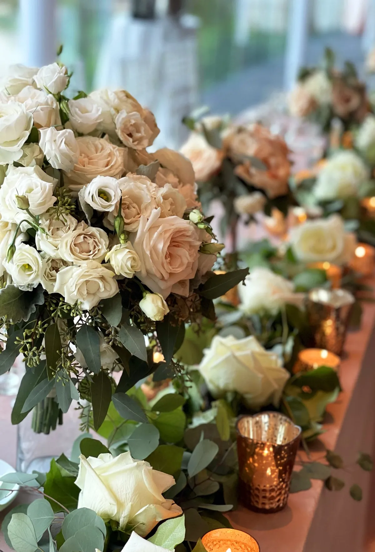Anetta & Nick — wedding florals by YJDecorating