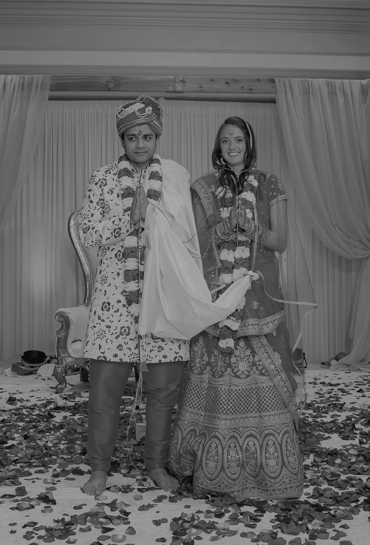 Jill & Murnal — wedding florals by YJDecorating
